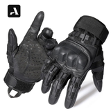 Luvas Táticas Com Touch – Couro Pu