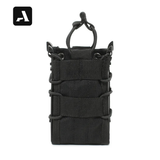 Porta-Carregador Duplo Tático AR-AK – Sistema MOLLE e Retenção Elástica