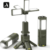 Lanterna De Acampamento Recarregável Usb - Led Telescópica