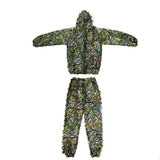 Traje Ghillie 3D Camuflagem de Folhas – Invisibilidade Tática e Profissional