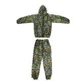 Traje Ghillie 3D Camuflagem de Folhas – Invisibilidade Tática e Profissional