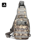 Crossbody Bag Tática Oxford 600D – Proteção Impermeável e Organização Modular