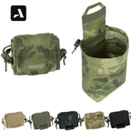 Bolsa de Descarte Tática Dobrável – Sistema MOLLE e Compactação Rápida