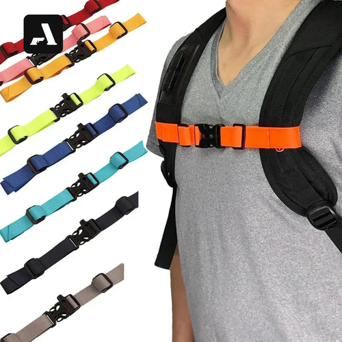 Alça Peitoral Ajustável Universal Para Mochila - Estabilizadora