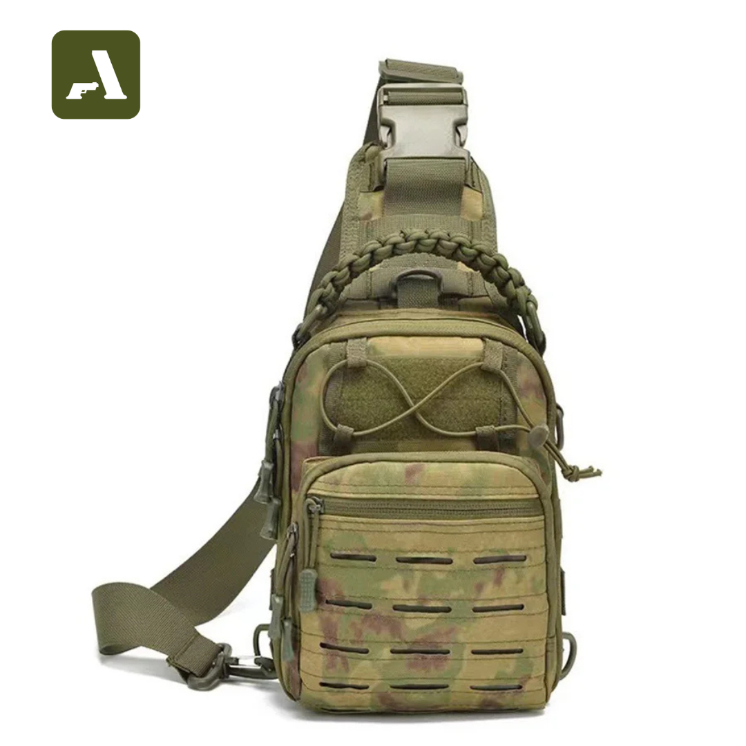 Bolsa Sling Tática Yakeda - Transversal Compacta para EDC, Ciclismo e Outdoor