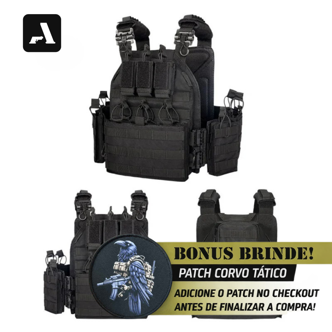 Colete De Treinamento Tático Yakeda – Desmontagem Rápida