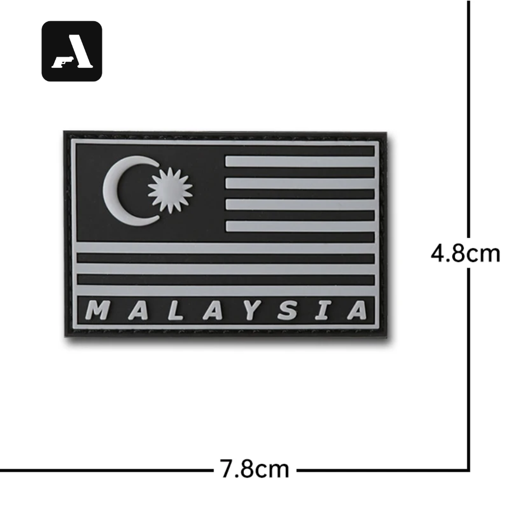 Patches de Bandeira PVC 3D – Identificação Tática Internacional