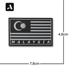 Patches de Bandeira PVC 3D – Identificação Tática Internacional