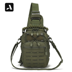 Bolsa Sling Tática Yakeda - Transversal Compacta para EDC, Ciclismo e Outdoor