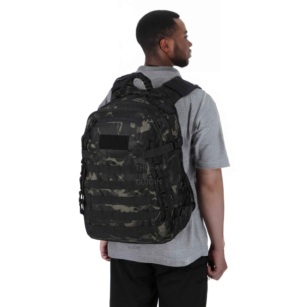 Mochila Tática Assault 38L Thuram – Alta Capacidade e Sistema Molle