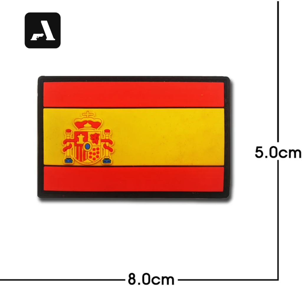 Patches de Bandeira PVC 3D – Identificação Tática Internacional