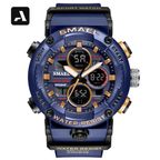 Relógio Masculino Militar Digital Tático - À Prova D'Água 50M