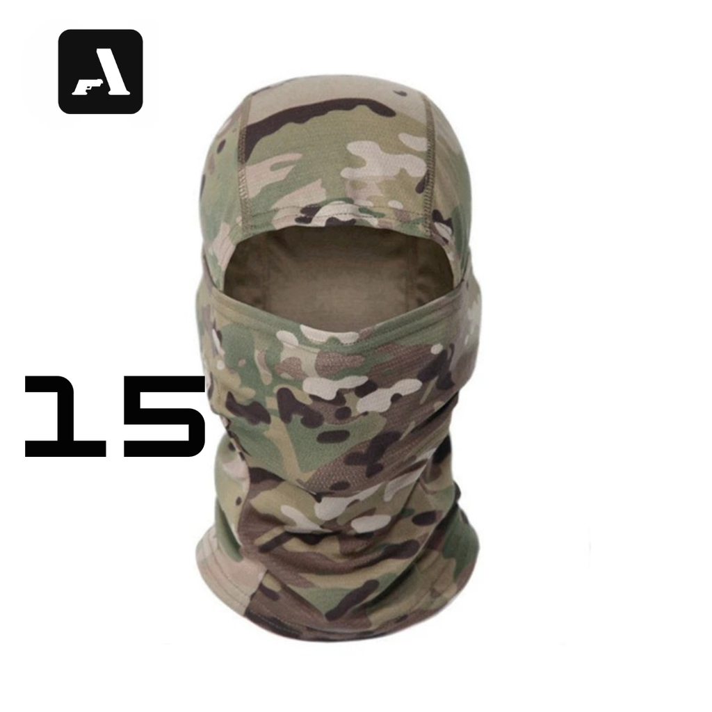 Balaclava Tática Multicam – Proteção UV e Alta Respirabilidade