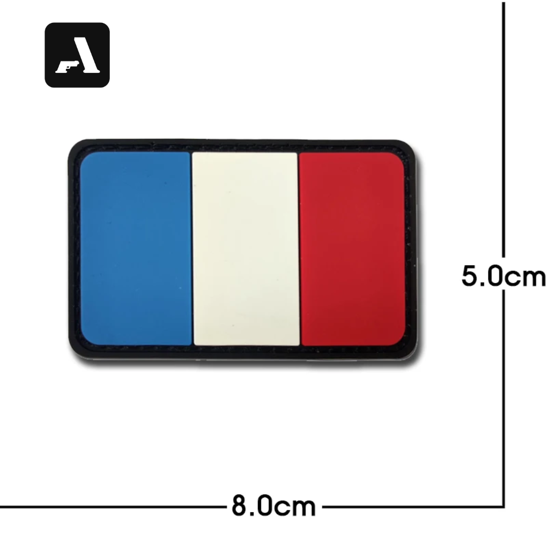 Patches de Bandeira PVC 3D – Identificação Tática Internacional