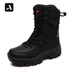 Botas Táticas Ultraleves Respiráveis de Malha - Verão e Primavera - Treinamento Militar e Caminhada