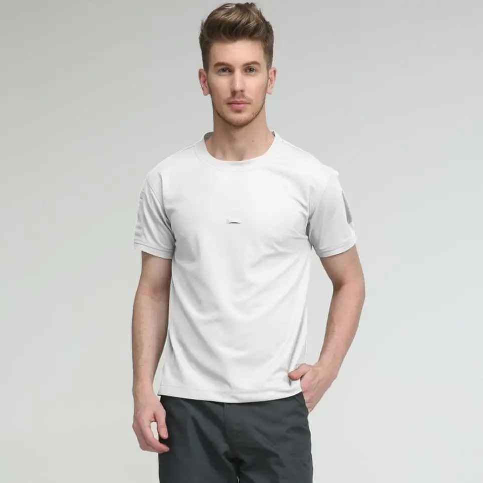 Camiseta Masculina Quick Dry Esportiva – Respirável