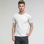 Camiseta Masculina Quick Dry Esportiva – Respirável