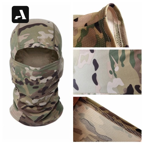 Balaclava Tática Multicam – Proteção UV e Alta Respirabilidade