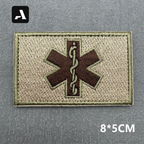 Patch Tático Médico Star of Life – IR Reflexivo e Corte a Laser (Premium)