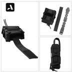 Porta-Algemas Tático Profissional – Webbing 500kg e Clip de Alta Segurança