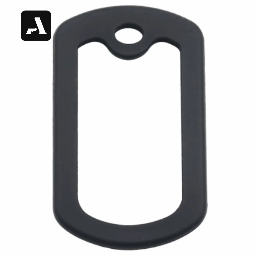 Silenciador Tático para Dog Tag – Silicone High-Grade e Redução de Ruído