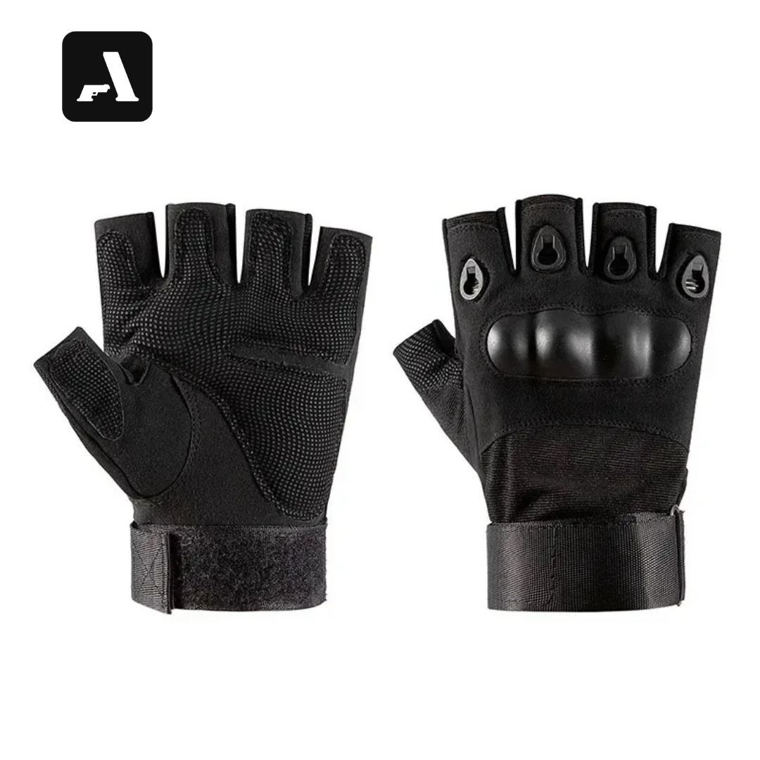 Luvas Táticas Meio Dedo – High-Tactile e Proteção Operacional