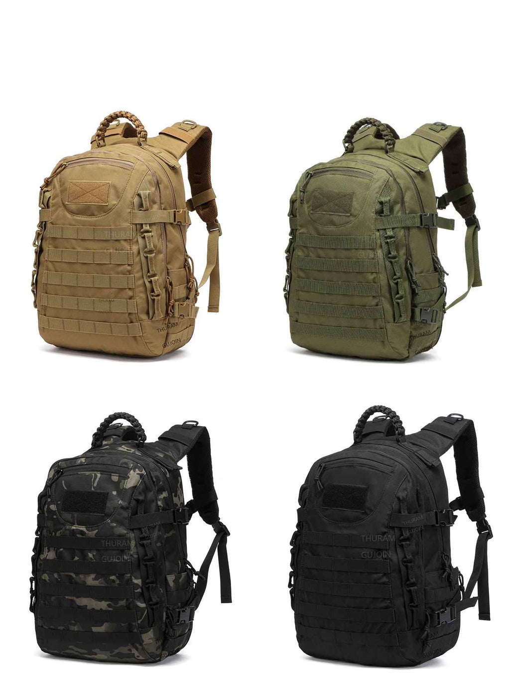 Mochila Tática Assault 38L Thuram – Alta Capacidade e Sistema Molle
