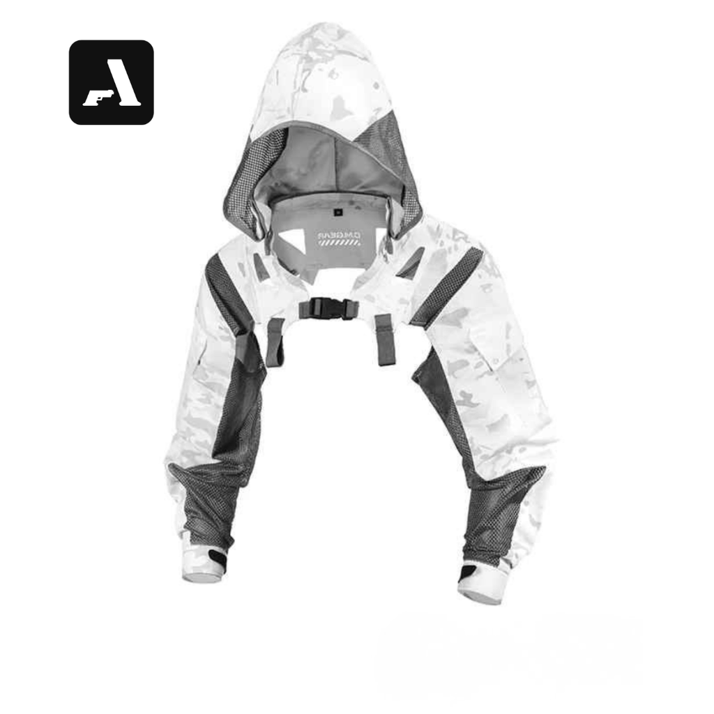 DMGEAR Tático com Capuz -  Respirável - Compatível com Chest Rig e Colete