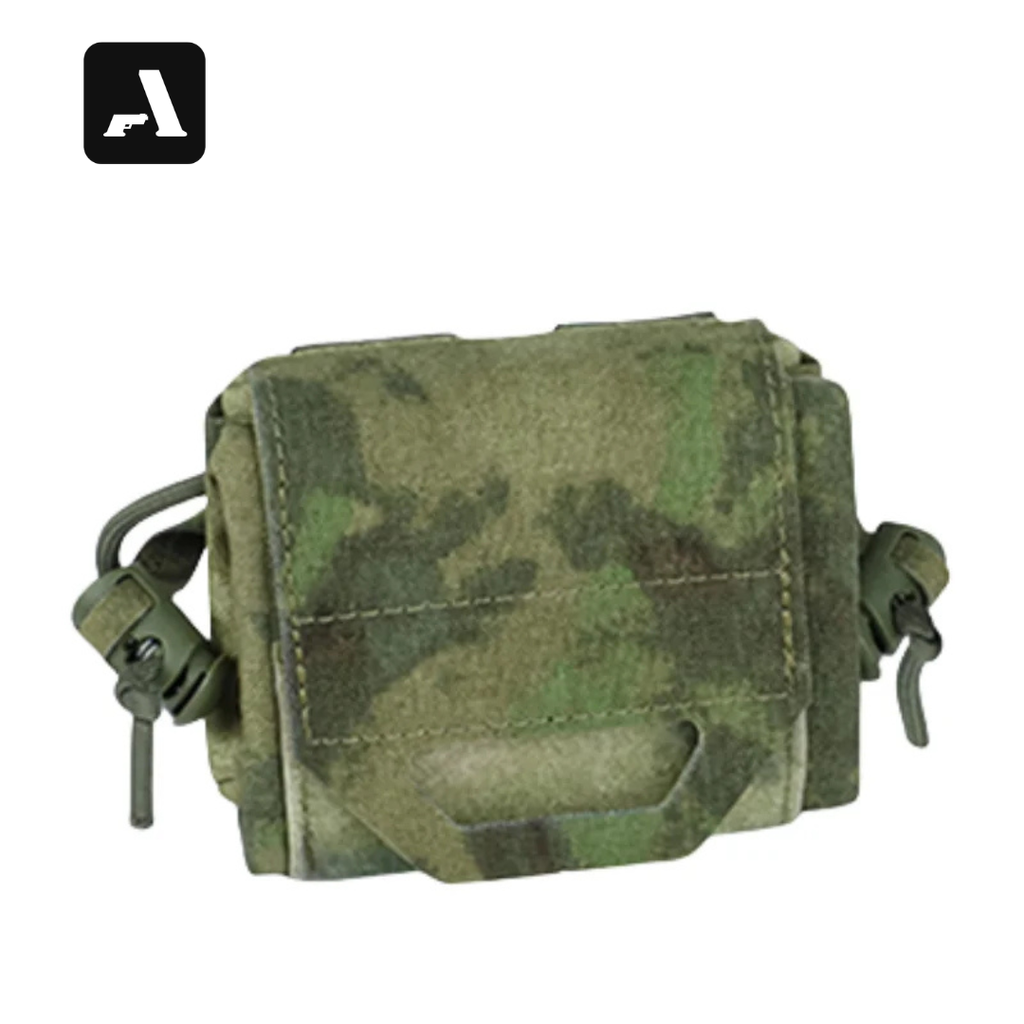 Bolsa de Descarte Tática Dobrável – Sistema MOLLE e Compactação Rápida
