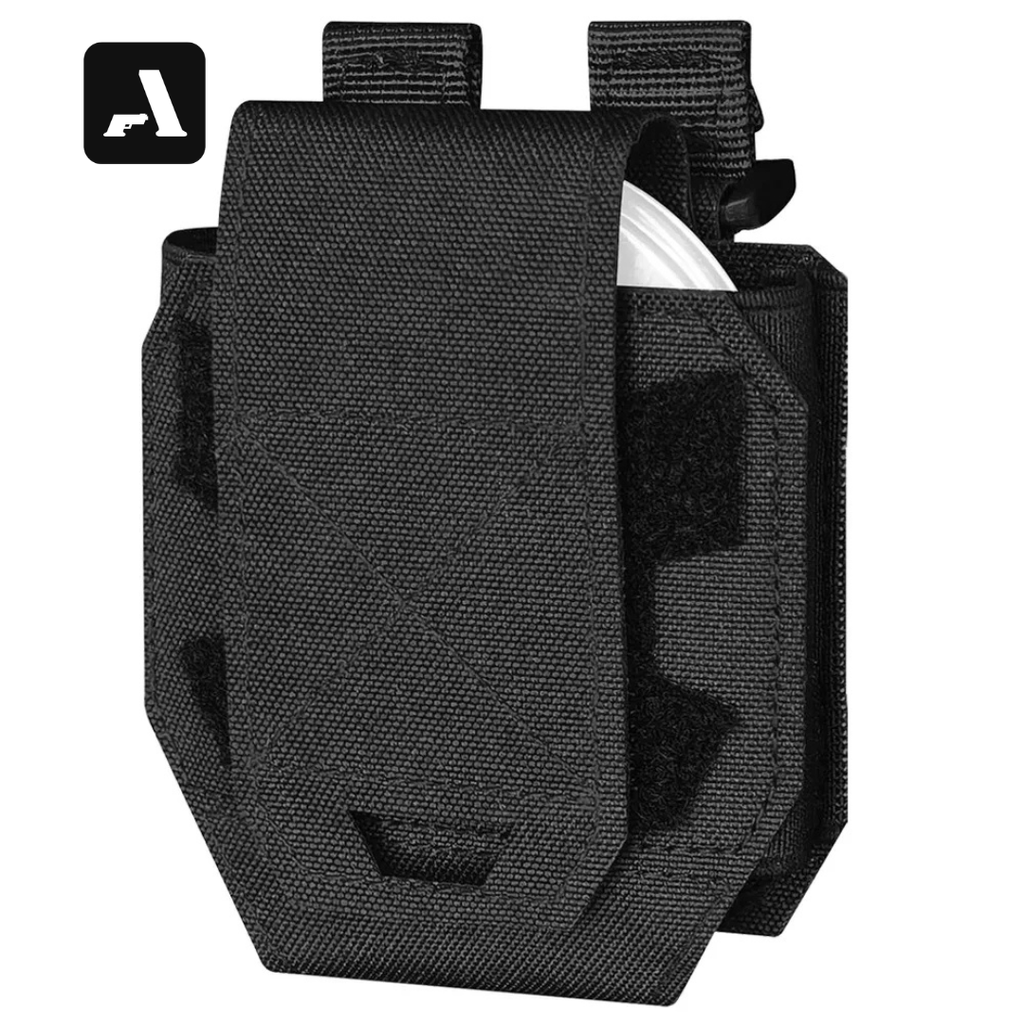 Porta-Algemas Tático Universal – Nylon Impermeável e Saque Rápido