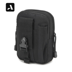 Bolsa de Cintura Tática Compacta 600D – Organizador de Celular e Ferramentas