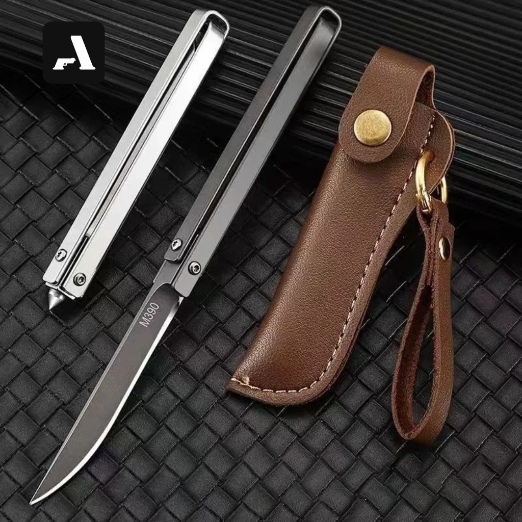 Canivete Tático M390 Mechanical – Alta Dureza e Design Minimalista