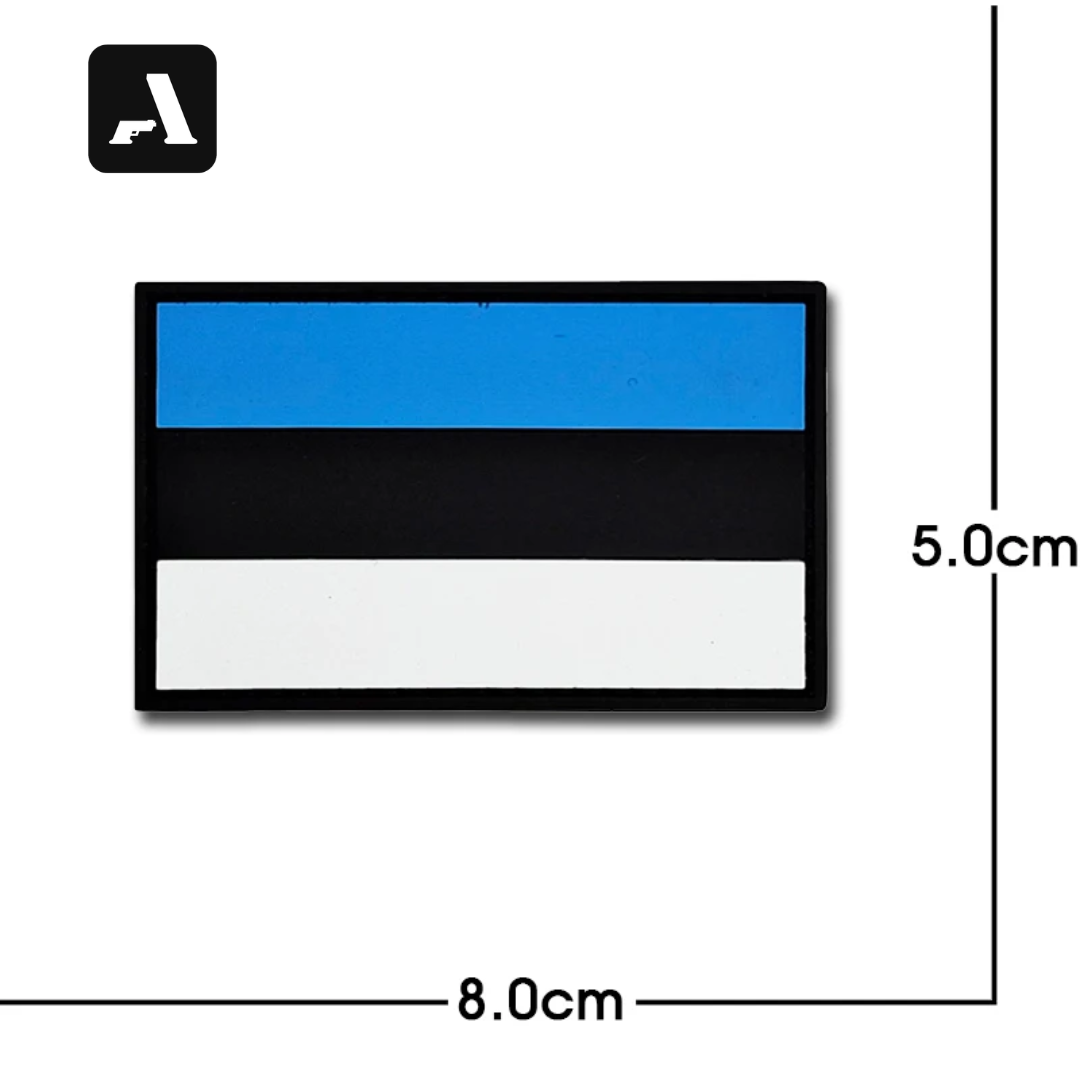 Patches de Bandeira PVC 3D – Identificação Tática Internacional
