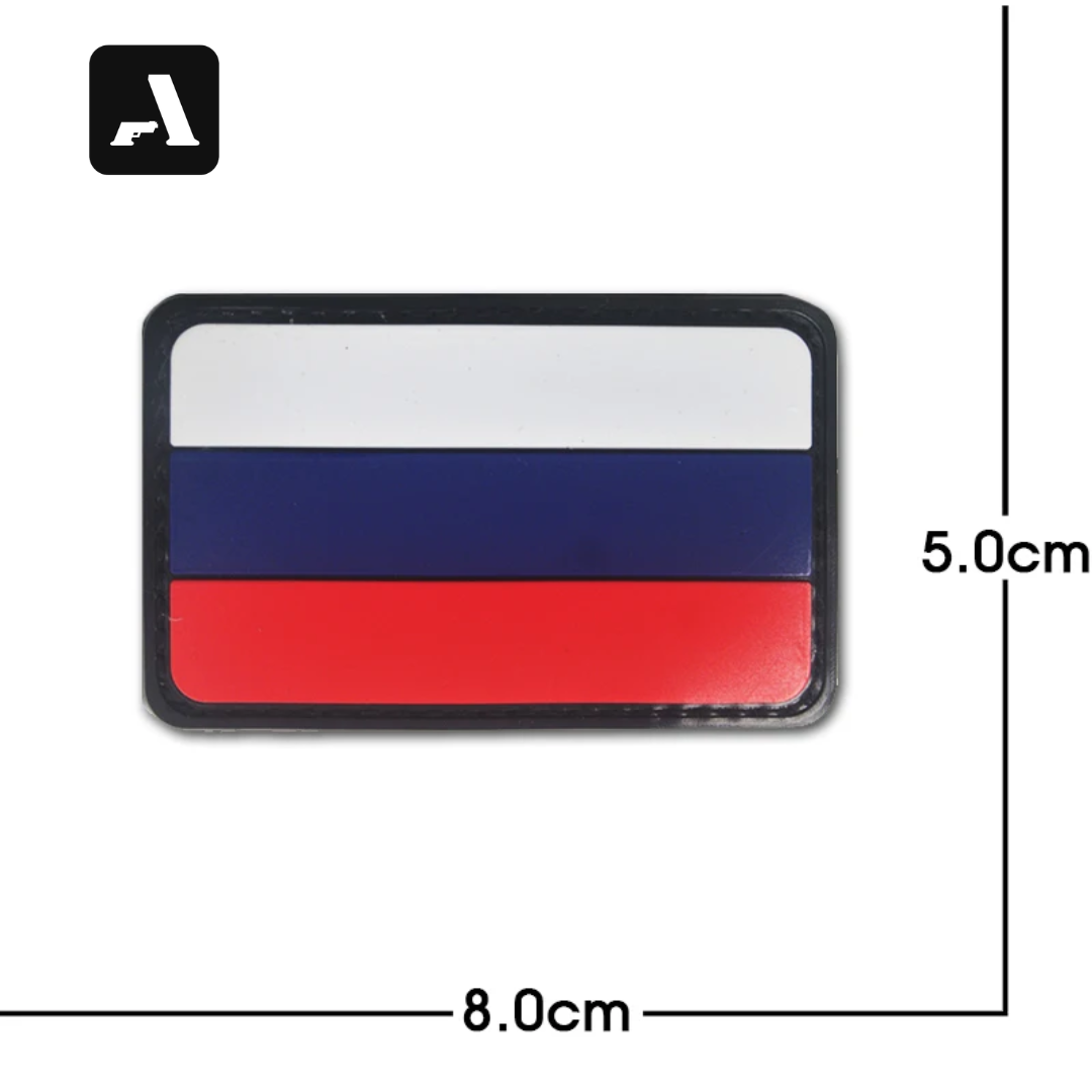 Patches de Bandeira PVC 3D – Identificação Tática Internacional