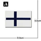 Patches de Bandeira PVC 3D – Identificação Tática Internacional