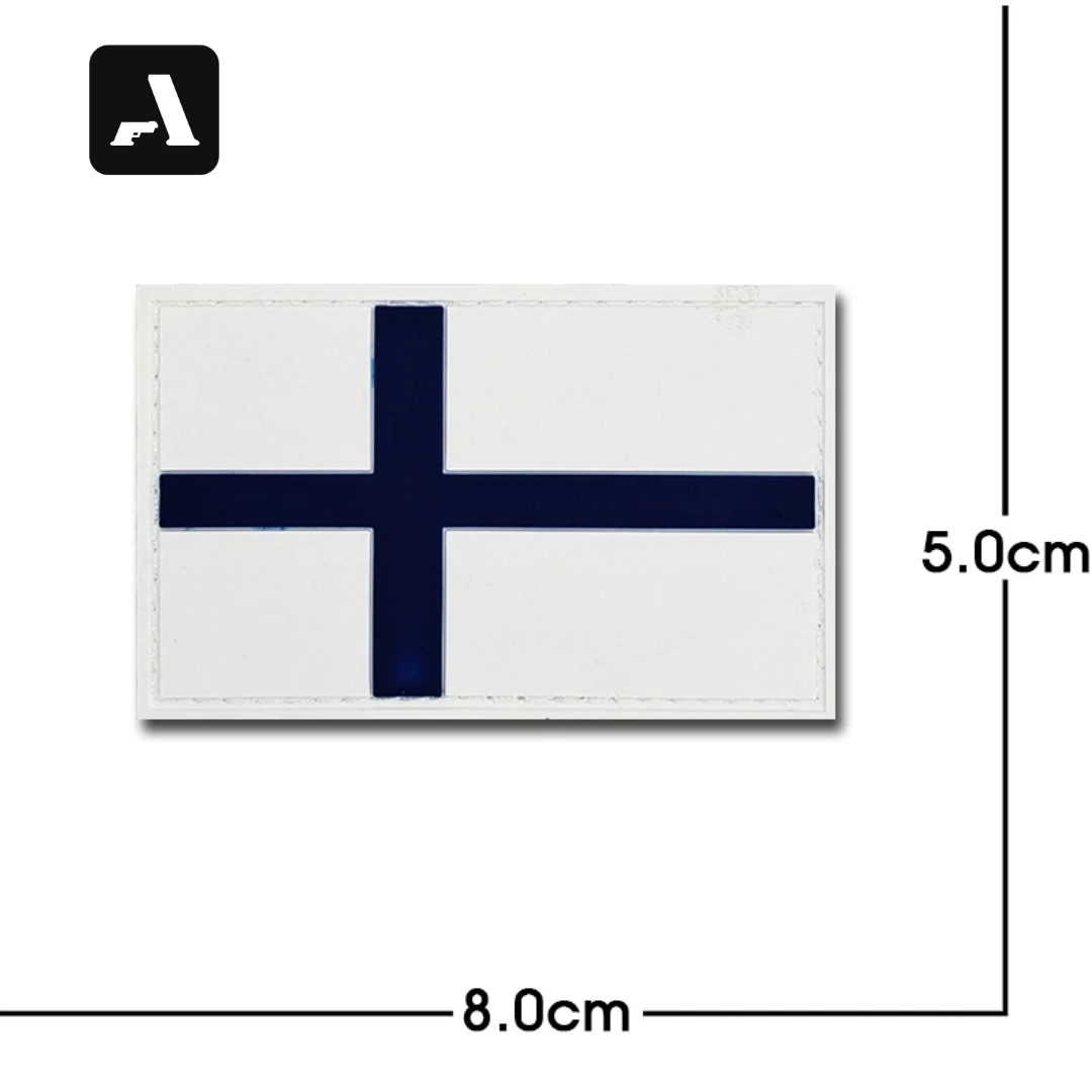 Patches de Bandeira PVC 3D – Identificação Tática Internacional