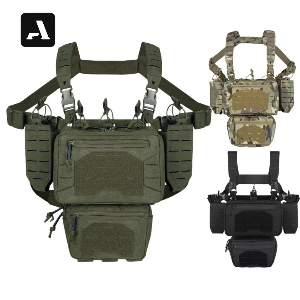YAKEDA Mini Chest Rig Colete Tático Modular