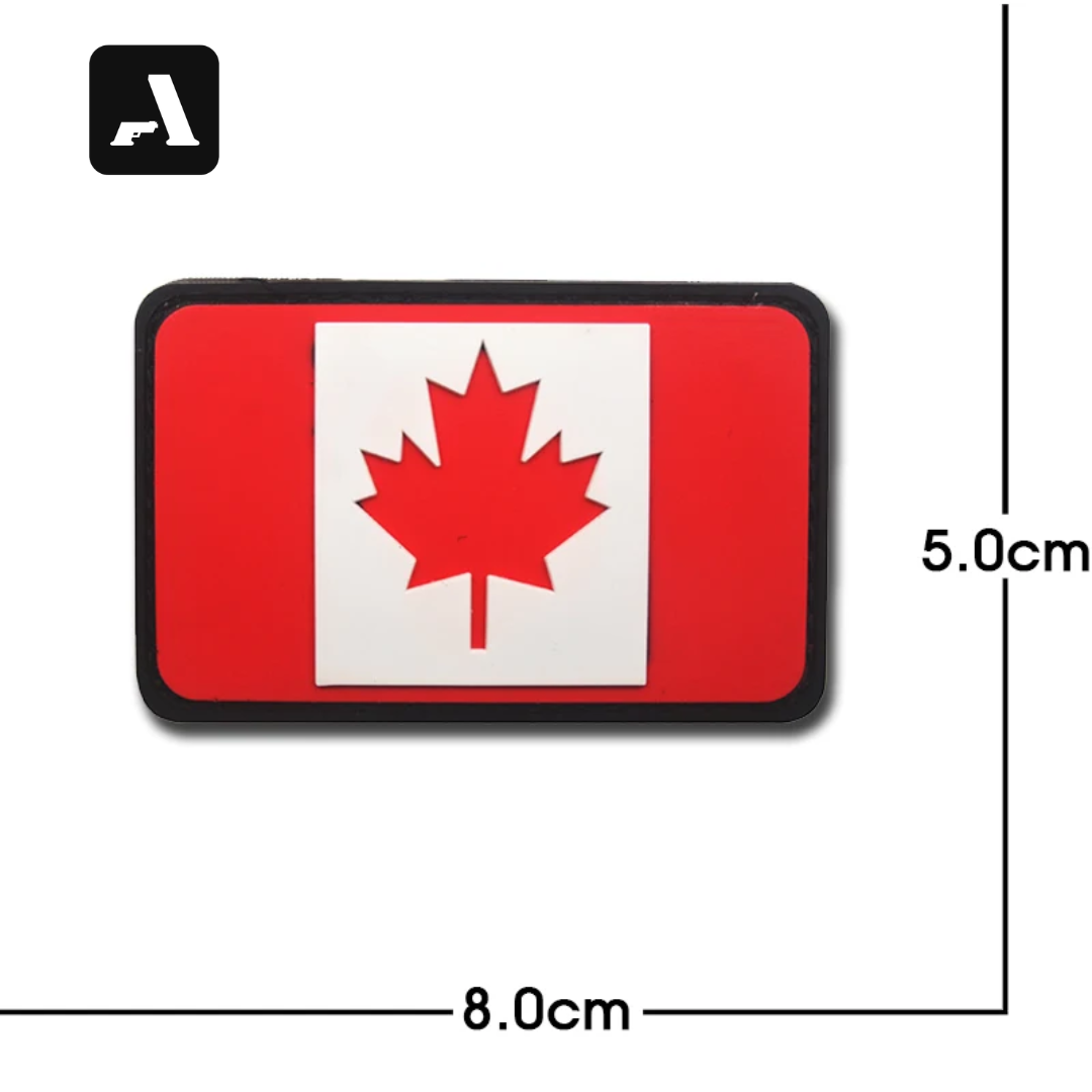 Patches de Bandeira PVC 3D – Identificação Tática Internacional