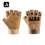 Luvas Táticas Meio Dedo – High-Tactile e Proteção Operacional