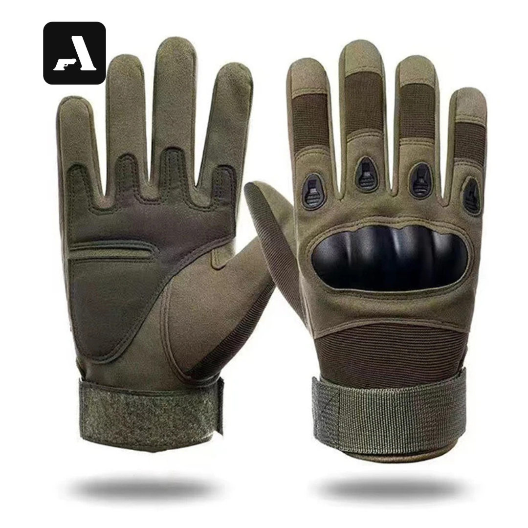 Luvas Táticas Hard Shell – Proteção de Junta e Grip de Alta Performance