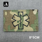 Patch Tático Médico Star of Life – IR Reflexivo e Corte a Laser (Premium)