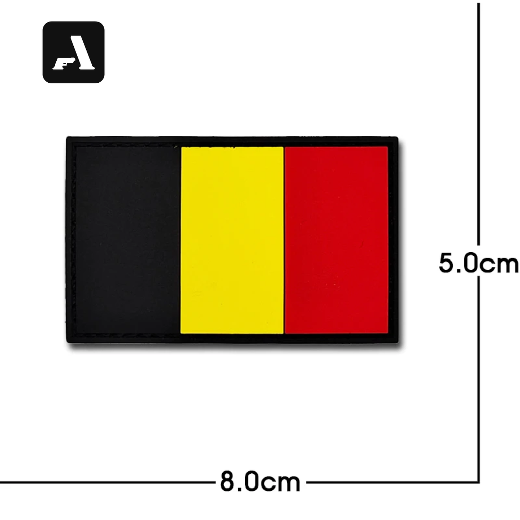 Patches de Bandeira PVC 3D – Identificação Tática Internacional