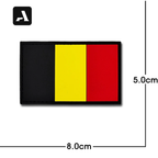 Patches de Bandeira PVC 3D – Identificação Tática Internacional