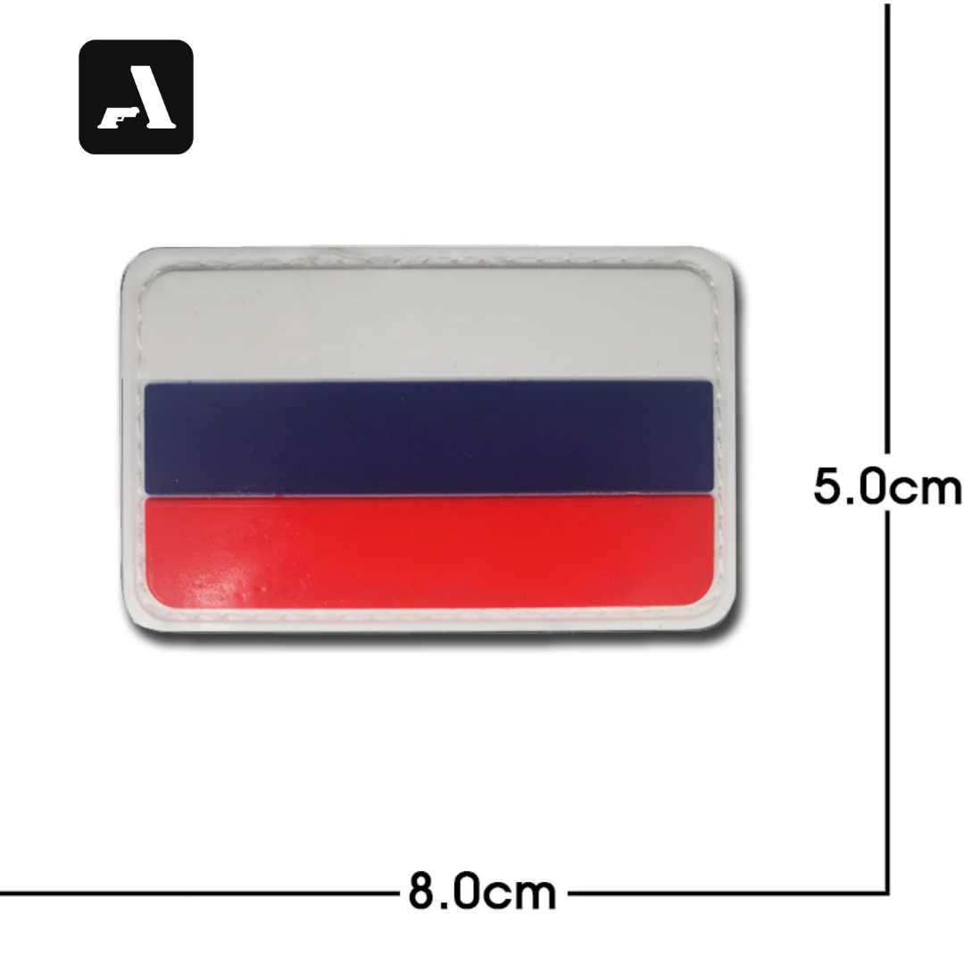Patches de Bandeira PVC 3D – Identificação Tática Internacional
