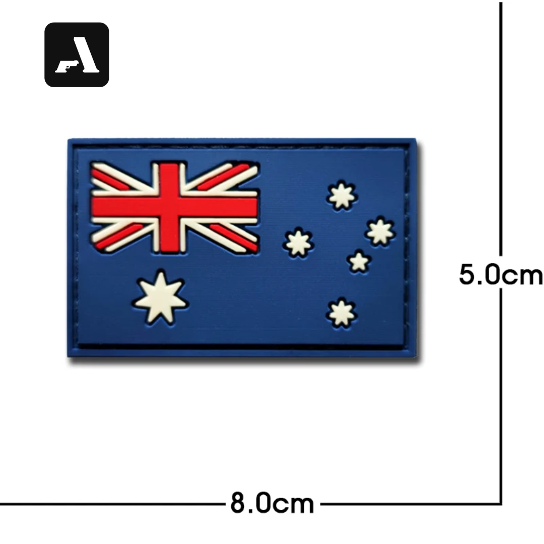 Patches de Bandeira PVC 3D – Identificação Tática Internacional