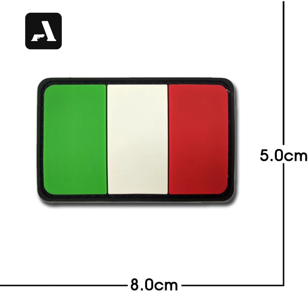 Patches de Bandeira PVC 3D – Identificação Tática Internacional