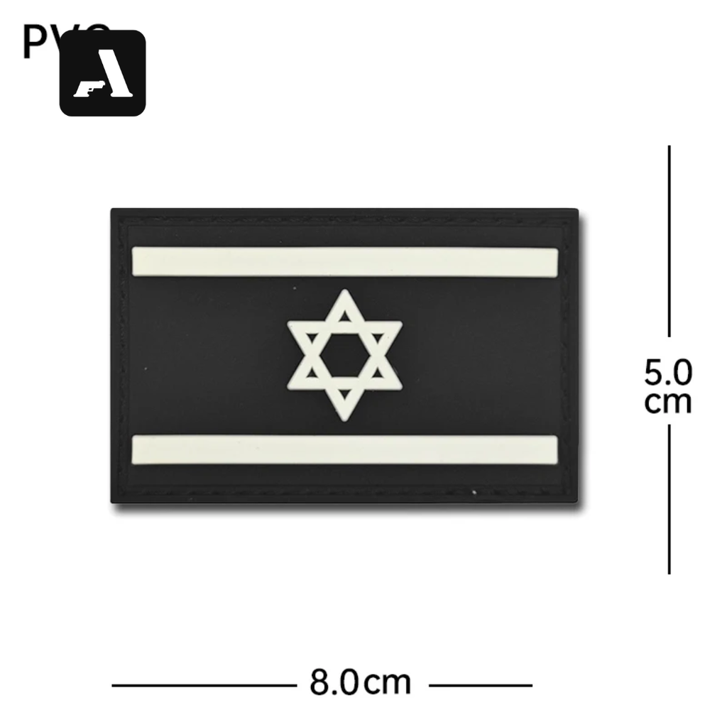 Patches de Bandeira PVC 3D – Identificação Tática Internacional