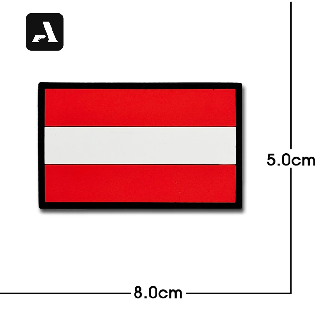 Patches de Bandeira PVC 3D – Identificação Tática Internacional