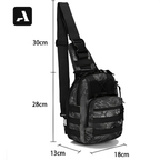 Crossbody Bag Tática À Prova D’Água – Bolsa Militar