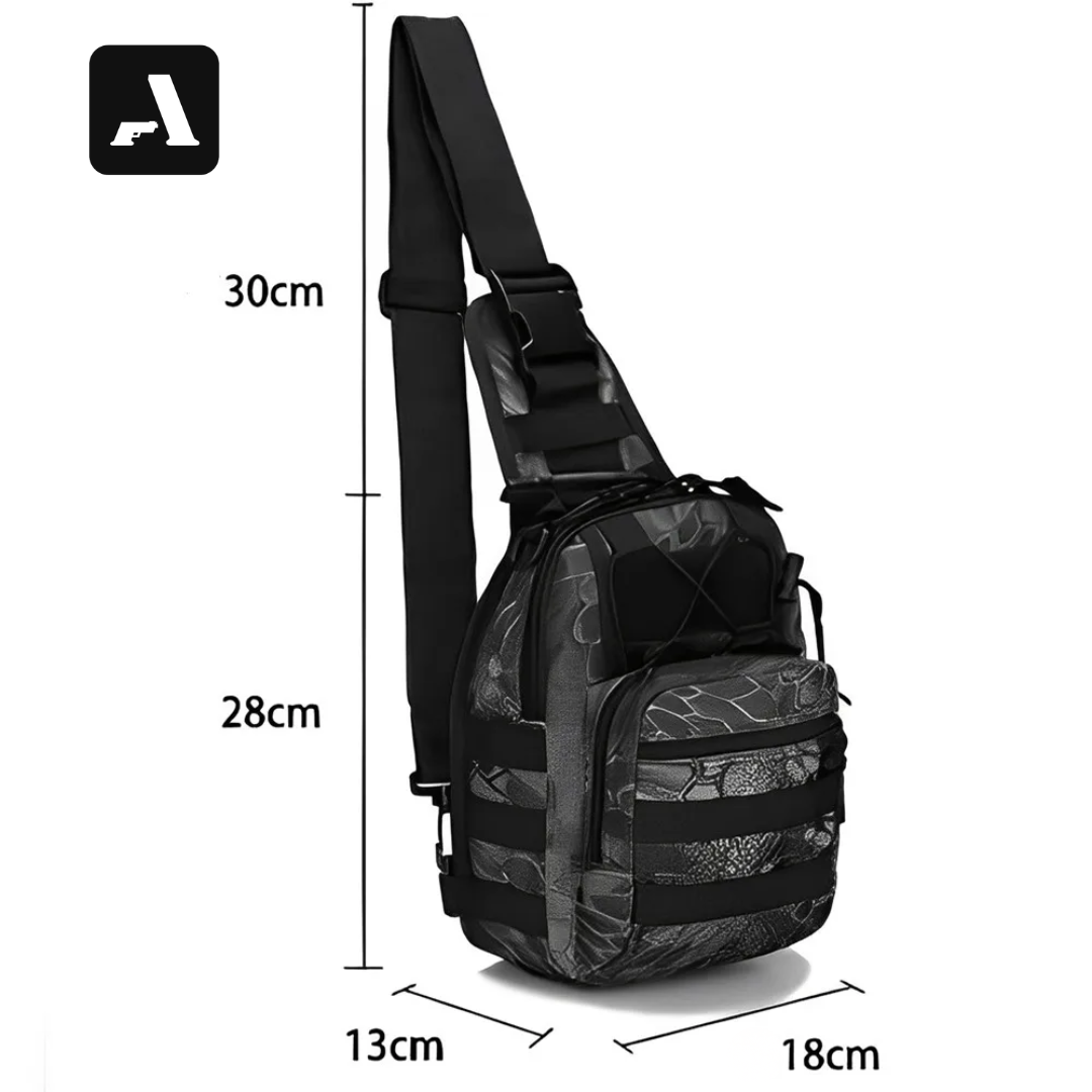 Crossbody Bag Tática À Prova D’Água – Bolsa Militar